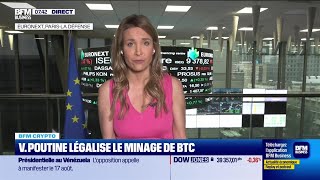 BFM Crypto : Vladimir Poutine légalise le minage de BTC