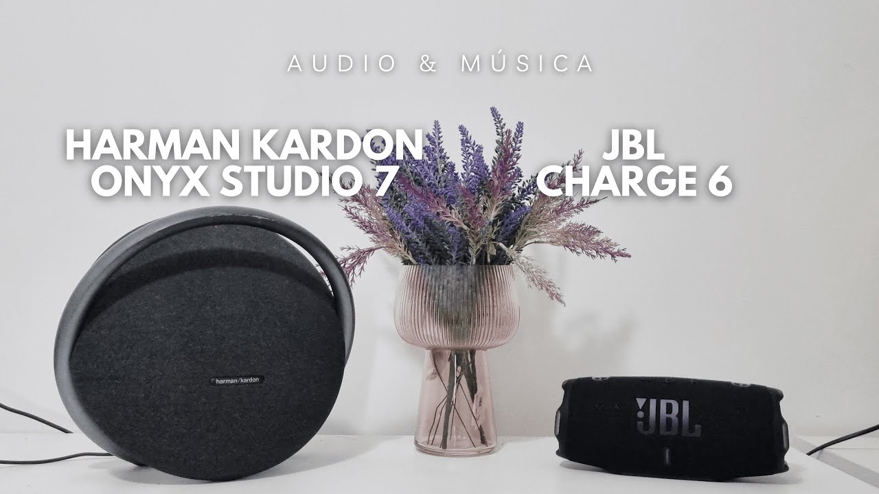 JBL Charge 6 Vs Harman Kardon Onyx Studio 7 Playing The Weeknd - The Morning