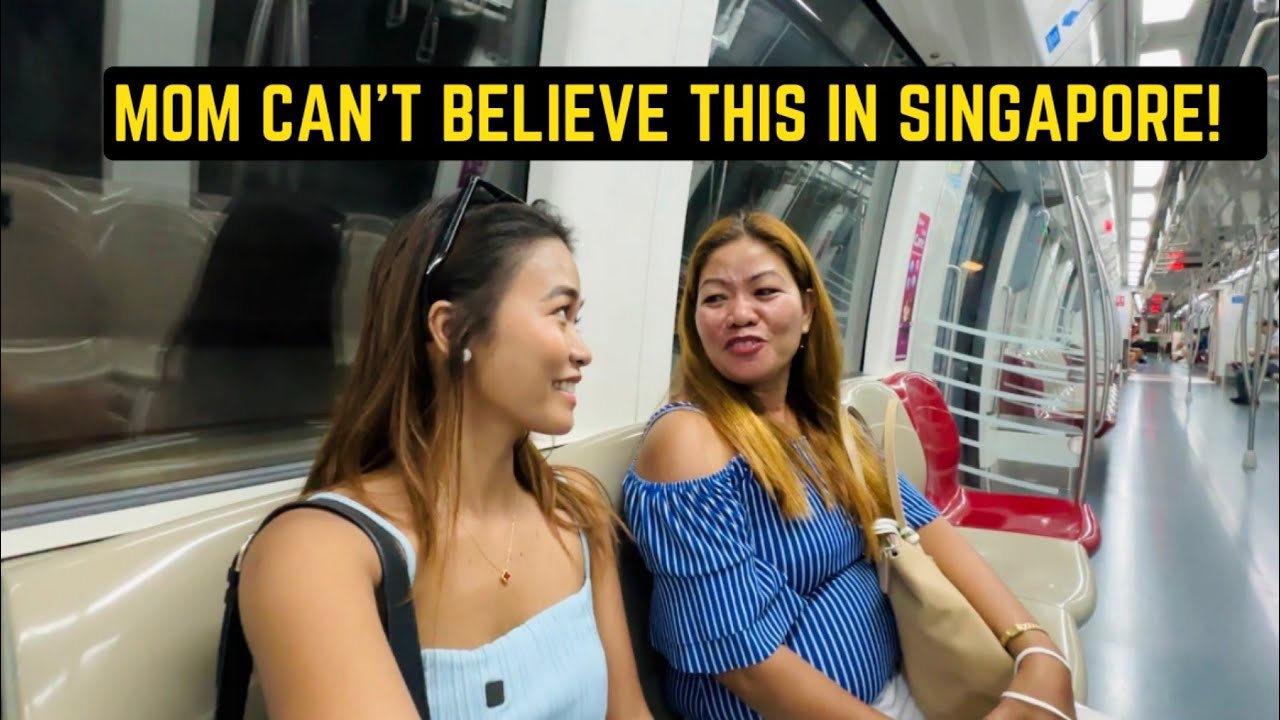 Mother Daughter Trip Mom Can't Believe This In Singapore YouTube