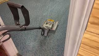 Vantool Terminator 12 Rotory 2 Jets On Red Clay Construction Commercial Carpet