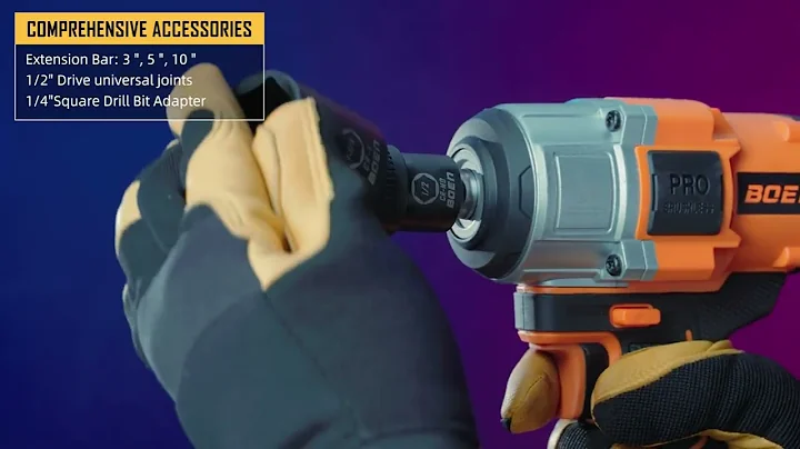 BOEN 1/2" Drive Impact Socket Set, 72 Piece Standard SAE & Metric. #boen #automobile #powersocket