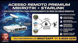 ACESSO ISOLADO E SEGURO DO MIKROTIK MONITORAMENTO PROATIVO EM TEMPO REAL ACESSO PREMIUM - BRASIL
