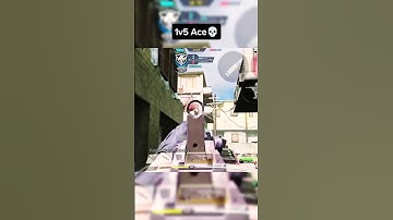 1v5 call of duty Ace💀 #callofduty #codmobile #gaming #gamingvideos #pubgmobile #bgmi