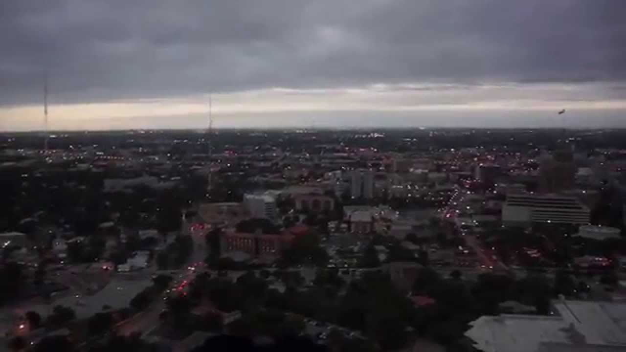 Tower of the Americas elevator ride (upward)