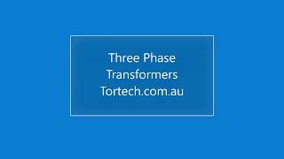 Three 3 Phase Isolation and Auto step down Transformers Tortech