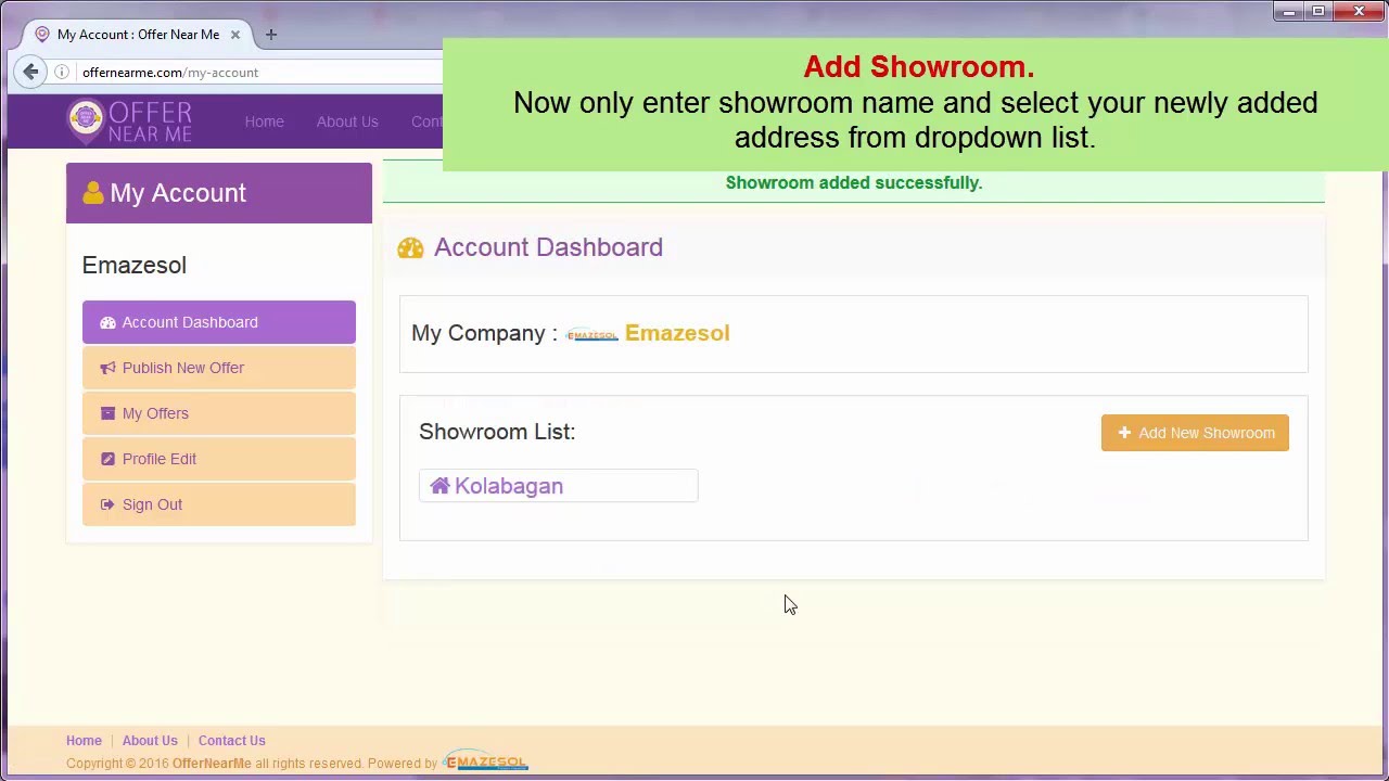 Offers Near Me - Offer Publish Instruction For Brand Owner