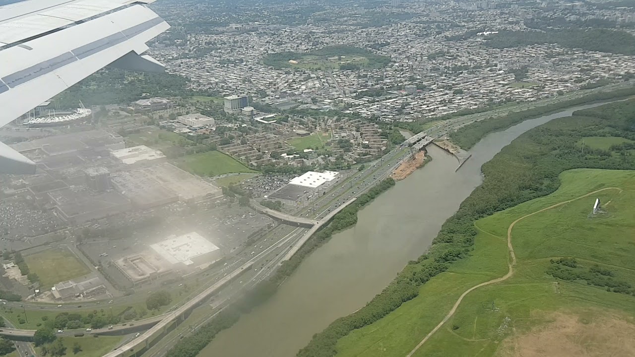 Llegando a San Juan, Puerto Rico