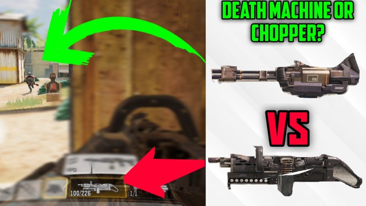 CALL OF DUTY MOBILE | RANKED [TDM] | DEATH MACHINE VS CHOPPER 🔥🔥🔥 - YouTube