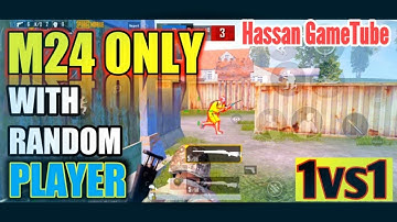 1v1 Room Match with Random Player | PUBG Mobile | Hassan GameTube