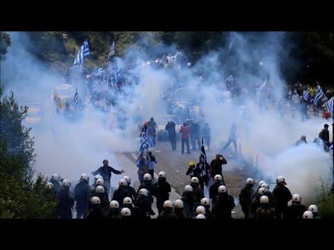 Greek protesters clash with police after Macedonia name deal