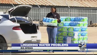 Lingering water woes in Big Spring