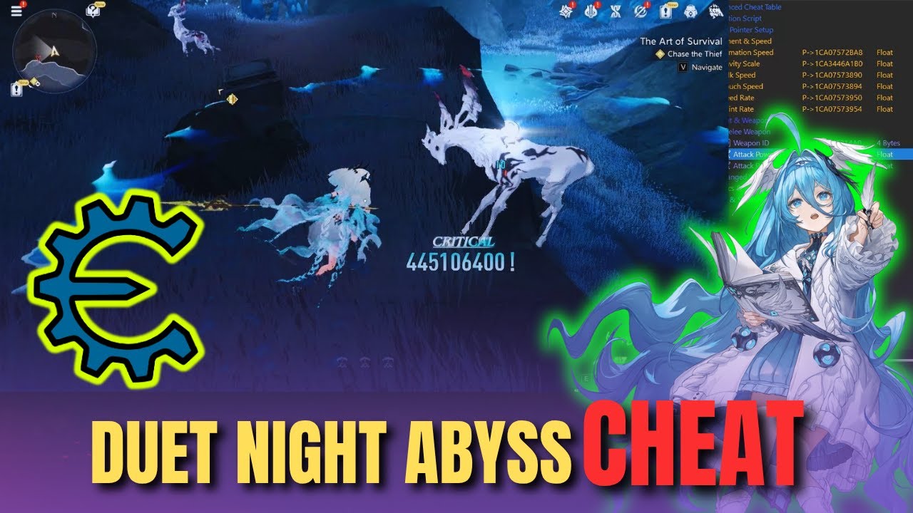 Hack Duet Night Abyss Bằng Cheat Engine Miễn Phí | Free Cheat DNA using Cheat Engine