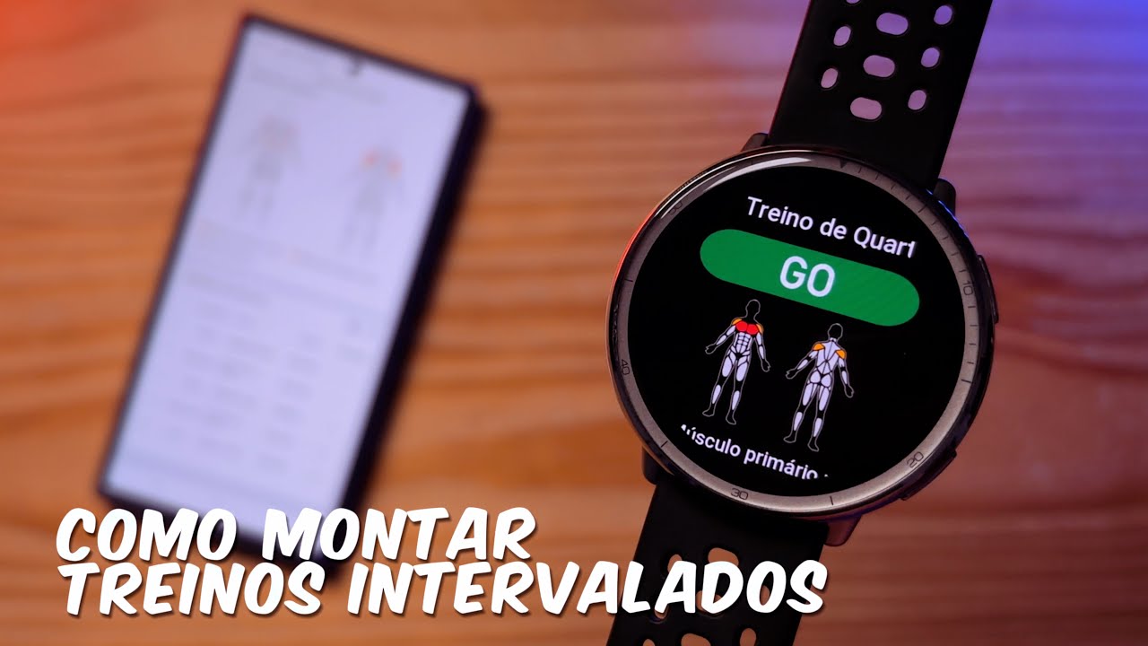 Amazfit Active 2 - Treinos Intervalados - COMO CONFIGURAR passo a passo (Tutorial)