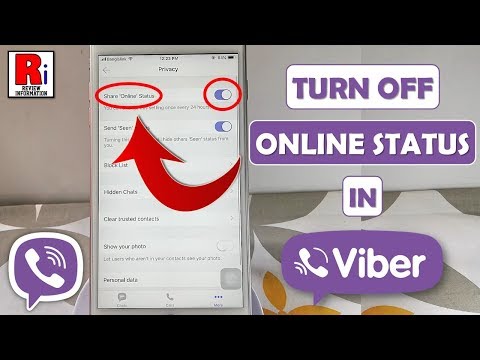 How To Turn Off Online Status In Viber