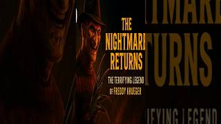 "The Nightmare Returns: The Terrifying Legend of Freddy Krueger" #scary #horror #movie #freddy