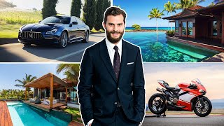 Famous Jamie Dornan Lifestyle & Net Worth ★  (REVEALED) Jamie Dornan's Wife, Family & House Wealth