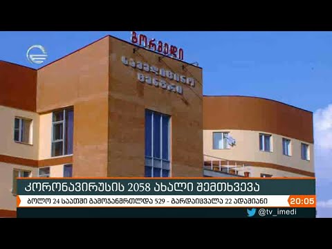 საქართველოში კორონავირუსის 2058 ახალი შემთხვევა დაფიქსირდა