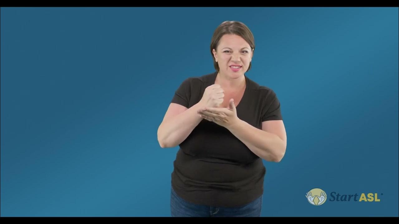 eraser in ASL YouTube