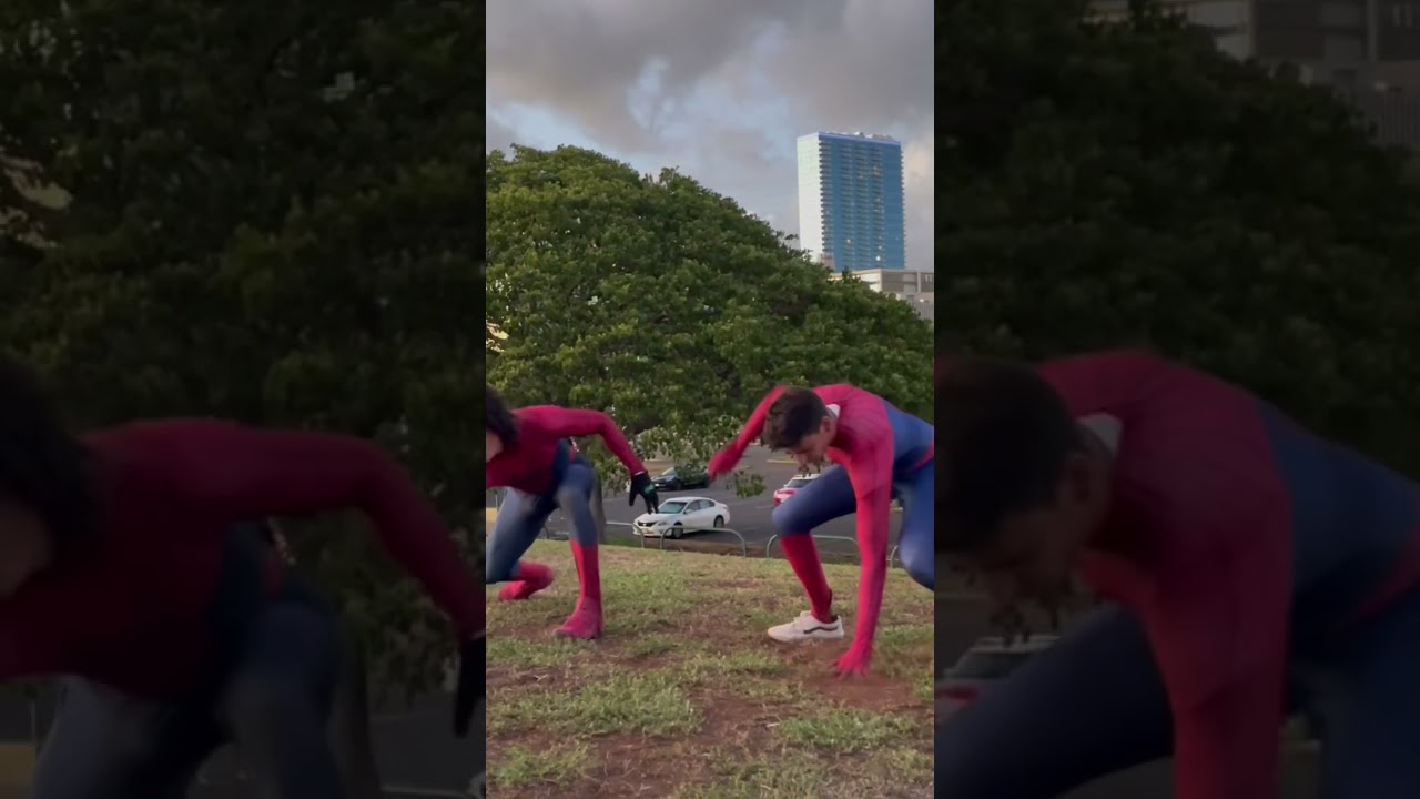 Spider-Man Double Backflip