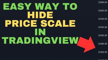 How to Hide Price Scale in TradingView 2024