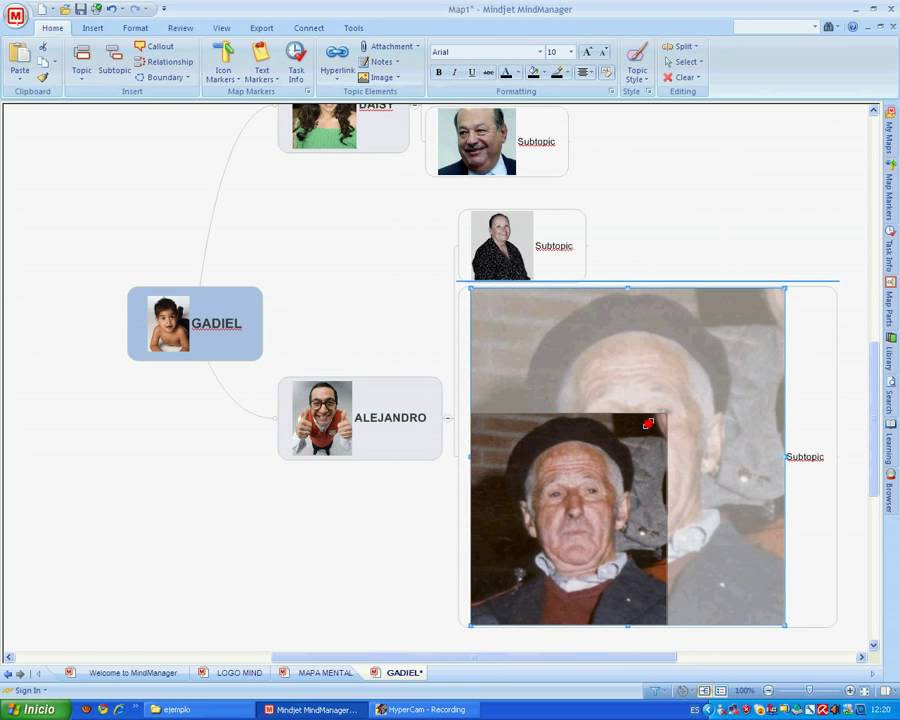 tutorial mind manager - YouTube
