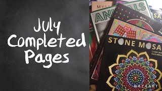 July Completed Pages