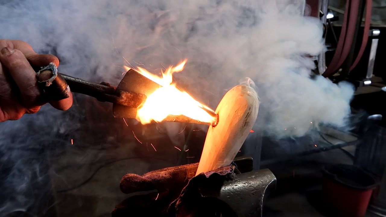They do it a bit differently than we do | Forging a Zimbabwean Axe | 10 Axes | Brent Bailey Forge