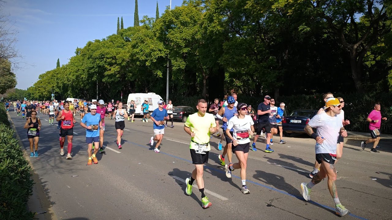 Maratón Valencia 2024 | Búscate - Paso de corredores - Km 36