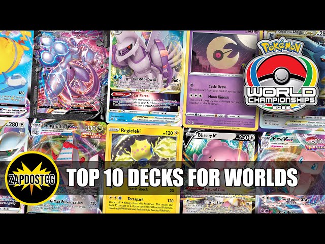 Melhores Decks para o Mundial de Pokémon 2022