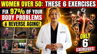 Women Over 50: These 6 Exercises Fix 97% of Your Body Problems &amp; Reverse Aging