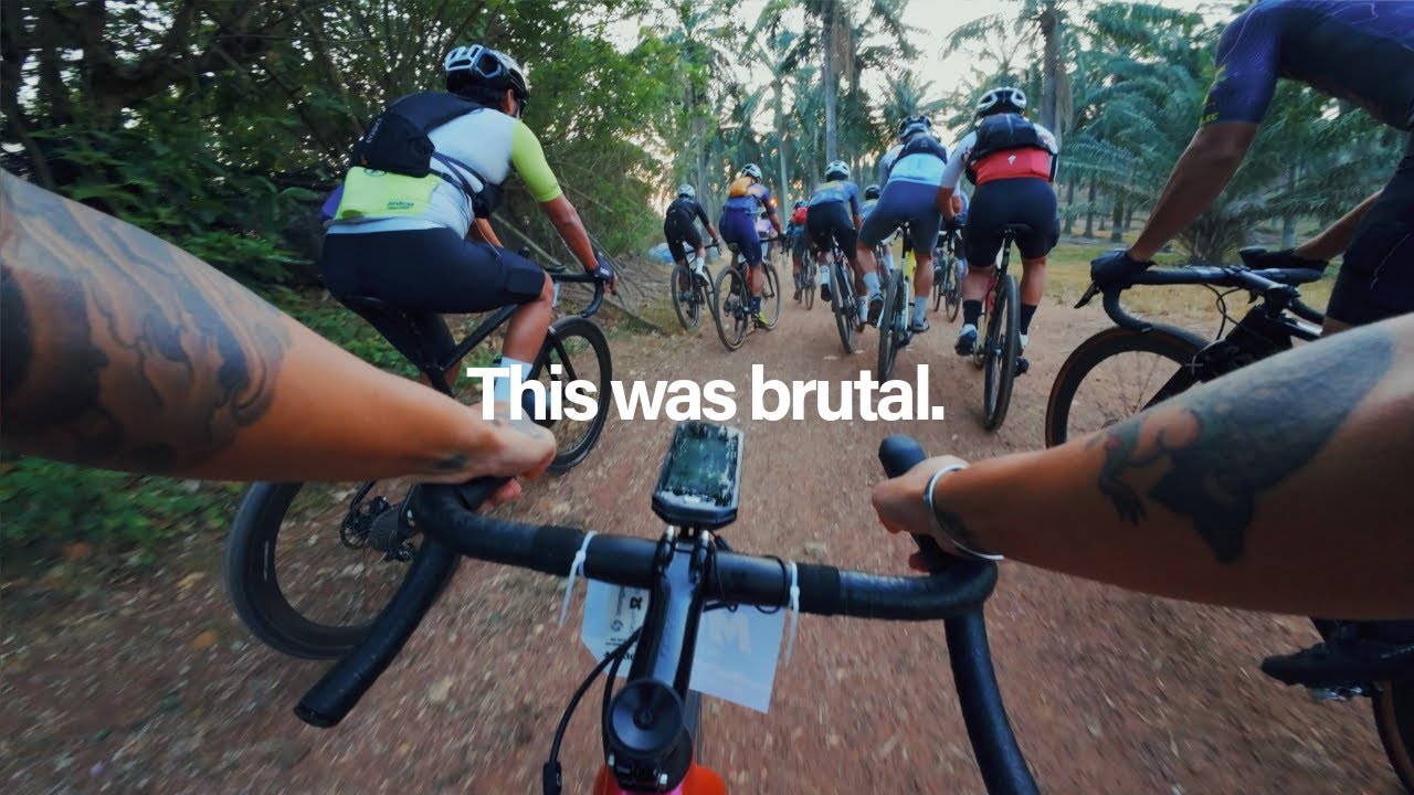 SURVIVING MY FIRST 120KM GRAVEL RACE...