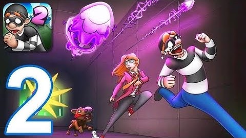 Robbery Bob 2 - Gameplay walkthrough part 2 - Shamville: Levels 1-20 (ios, android)