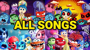ALL Inside Out 2 Songs And Animated Music Videos!
