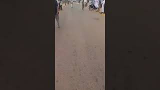اعضاء الحركة الشعبية لتحرير السودان / شمال تستقبل حمدوك بمطار الخرطوم