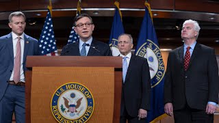 Happening Now: House Republicans Give Remarks Amid Hegseth Turmoil