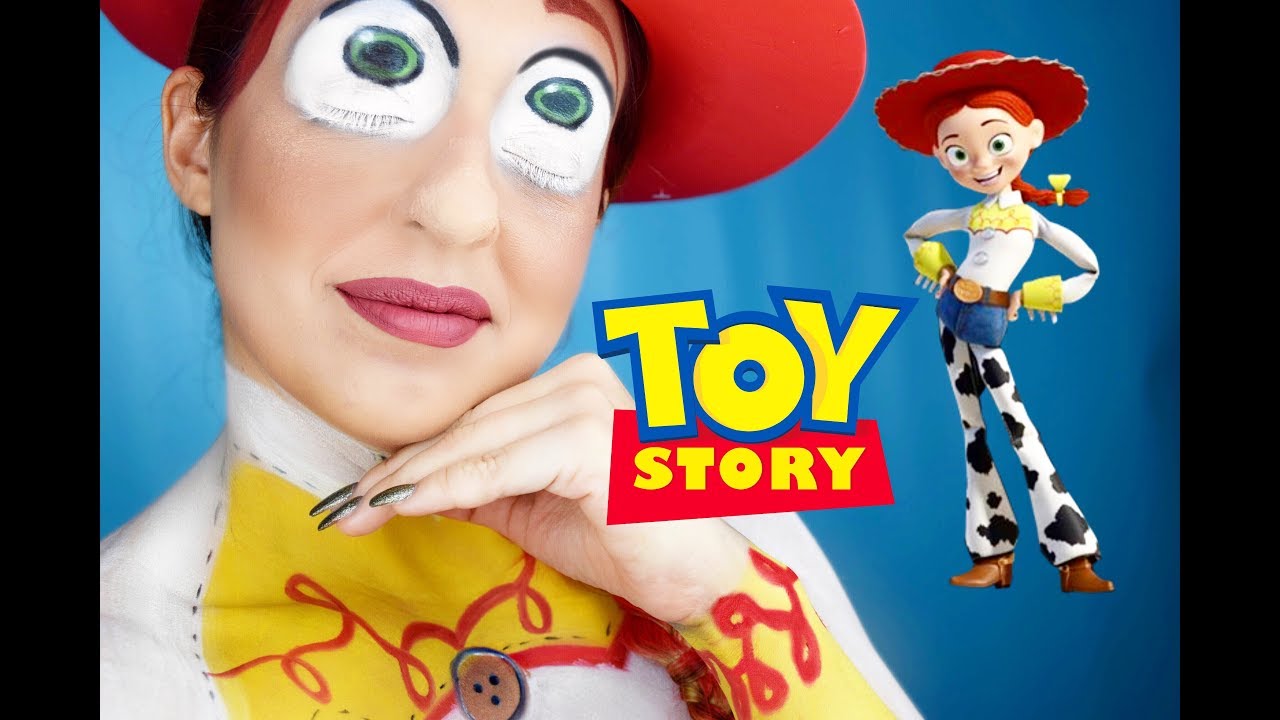 JESSIE TOY STORY MAKEUP TUTORIAL ll Shannon Glam YouTube