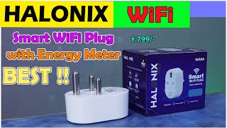 🔌🔌 Halonix #Smart #Plug (WiFi): Energy #Monitoring ❤