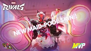 Maid-Pool Deadpool skin carries team in Marvel Rivals