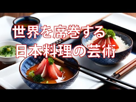 世界を席巻する日本料理の芸術！ - YouTube