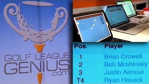 Golf Genius Leaderboard Software | PGA Equipment Guide