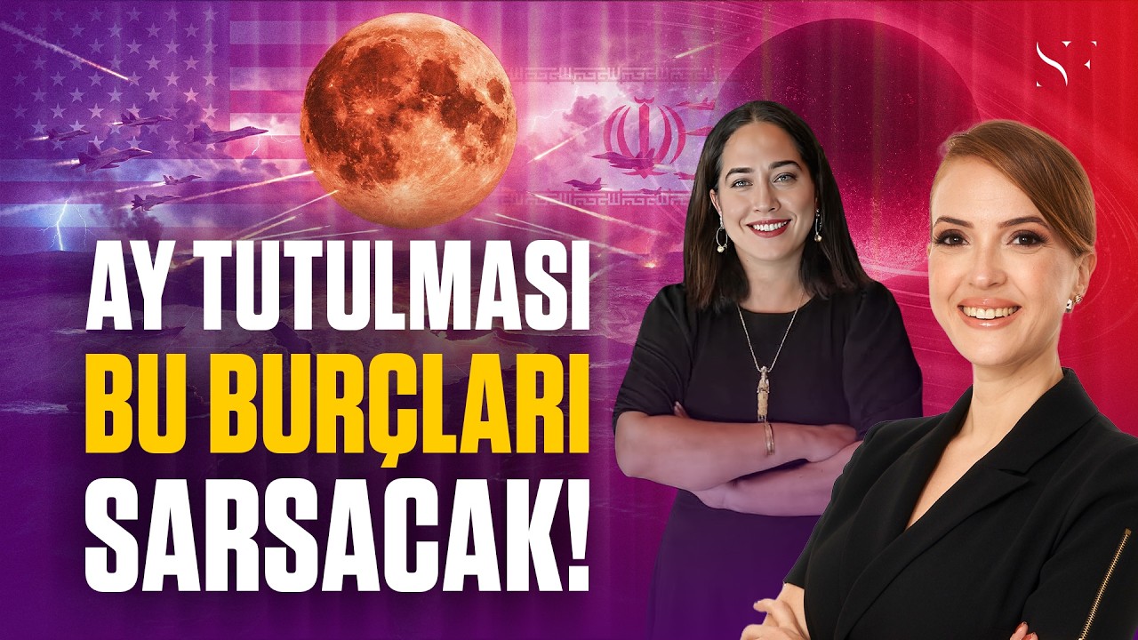 Ay Tutulması Etkisi Sert Olacak! DÜNYA SAVAŞ ENERJİSİNE Mİ GİRİYOR? ABD-İran Gerilimi Tavan Yapacak!