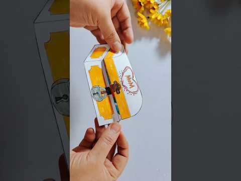 فكرة ورقية جديدة لعيد الأم عيد الأم ٢٠٢٥ إبداع ورقى Papercrafts Mothersday Short Ideas