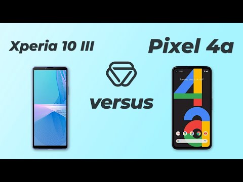 Sony Xperia 10 III vs Google Pixel 4a - Vergleich der wichtigsten Unterschiede auf deutsch