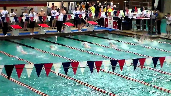 Alex Waldron 100 Backstroke Final OHSAA-1/1
