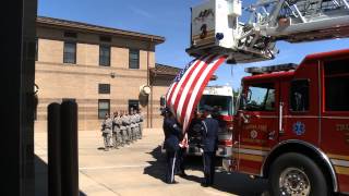 Rendering honors to the fallen