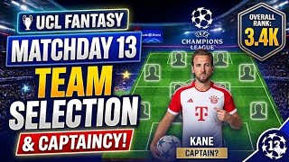 3.4K! 🌍 UCL Fantasy MATCHDAY 13 TEAM SELECTION! QF's FIRST LEG! Champions League Fantasy 25/26 screenshot 5