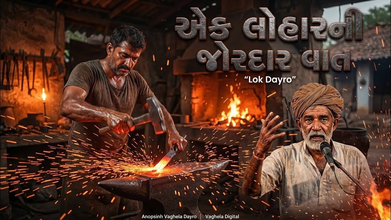 એક લોહારની જોરદાર વાત l Anopsinh vaghela Dayro l Vaghela Digital