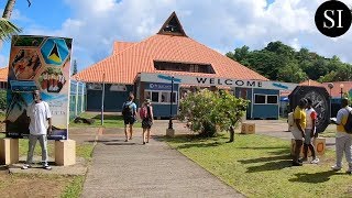 Pointe Seraphine | St Lucia Cruise Ship Terminal | Castries | St Lucia | Caribbean | 4K