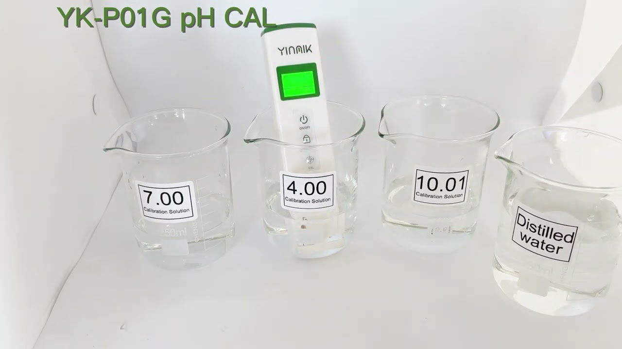 YINMIK YK-P01G Calibration Steps (7.00/4.00/10.01)