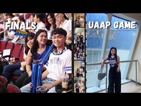 UNI VLOG || finals game for uaap volleyball, we won ⋆˚🐾˖°